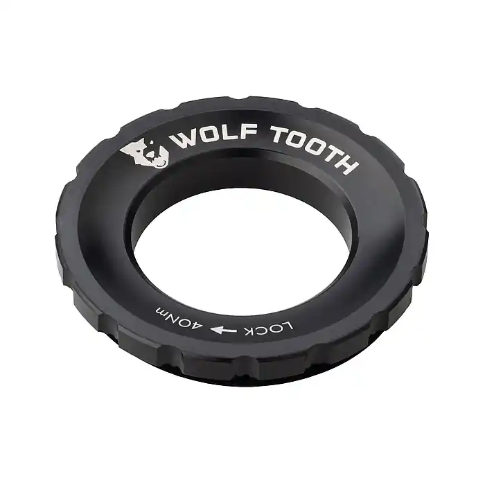 Wolf Tooth Centerlock Lockring - Außenverzahnung - schwarz Günstig
