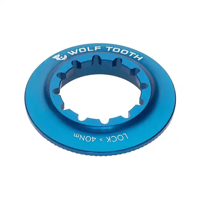 Wolf Tooth Centerlock Lockring - Innenverzahnung - blau Super-Preis
