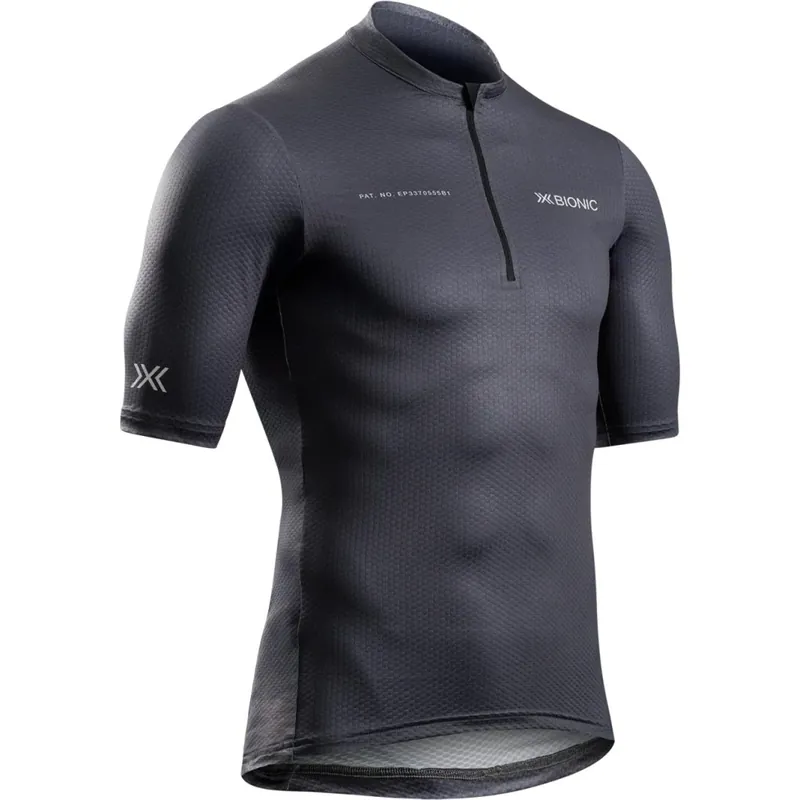 Preiswert X-Bionic Corefusion Gravel Fahrradtrikot Herren - anthracite