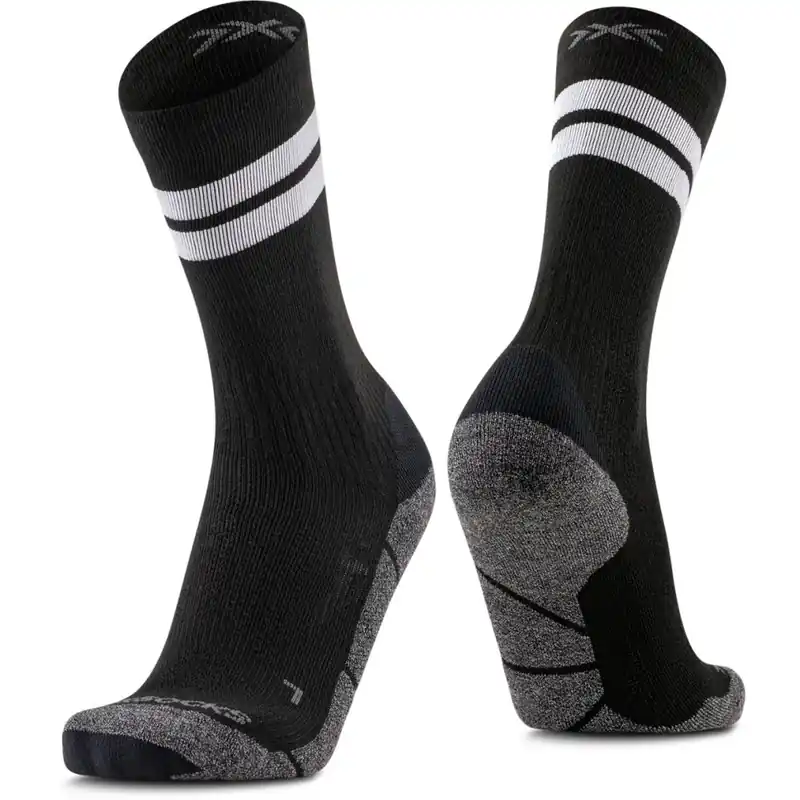 X-Socks Core Natural Graphics Crew Socken - black/charcoal Top-Angebot