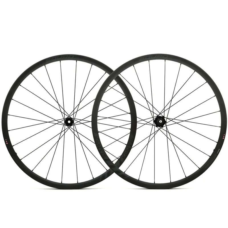 Highlight Xentis Gravel Squad 2.5 - Carbon Laufradsatz - 700C - Tubeless Ready - Centerlock - 12x100mm 12x142mm - Shimano HG L - matt schwarz