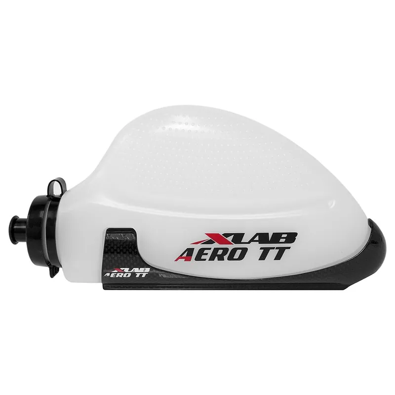 Nur Heute XLAB Aero TT Cage & Bottle Flaschenhalter + Trinkflasche - clear/carbon