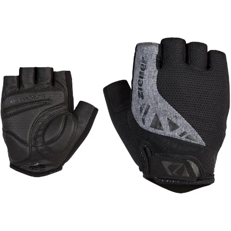 Ziener Claass Fahrradhandschuhe Herren - grey melange Schneller Versand