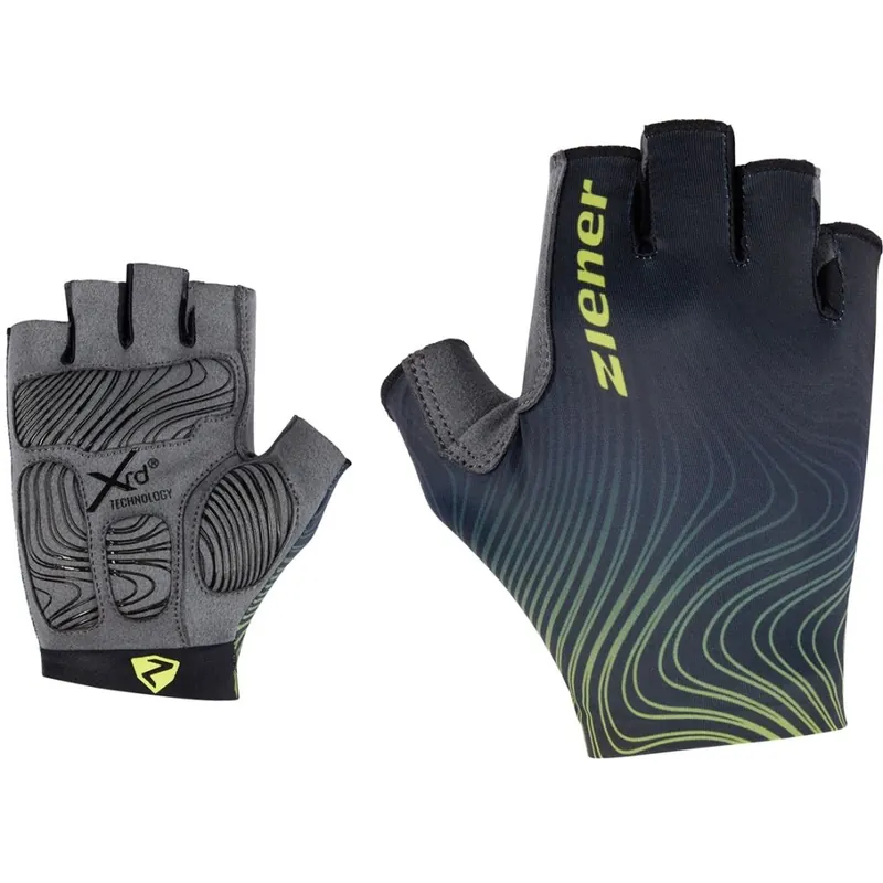 Ziener Clem-Z Fahrradhandschuhe Herren - black/bitter lemon Top-Seller