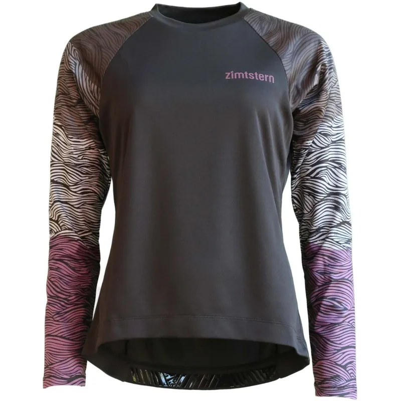 Mega-Angebot Zimtstern Braapz Langarm MTB-Trikot Damen - Pirate Black
