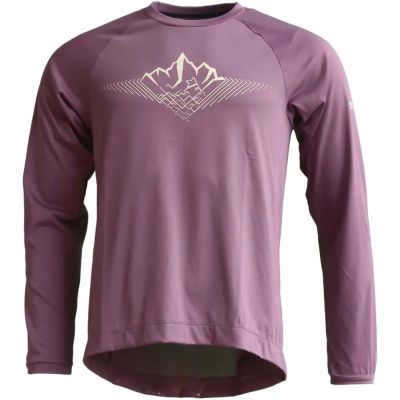 Finale Aktion Zimtstern PureFlowz Langarm MTB-Shirt Herren - Berry/Berry