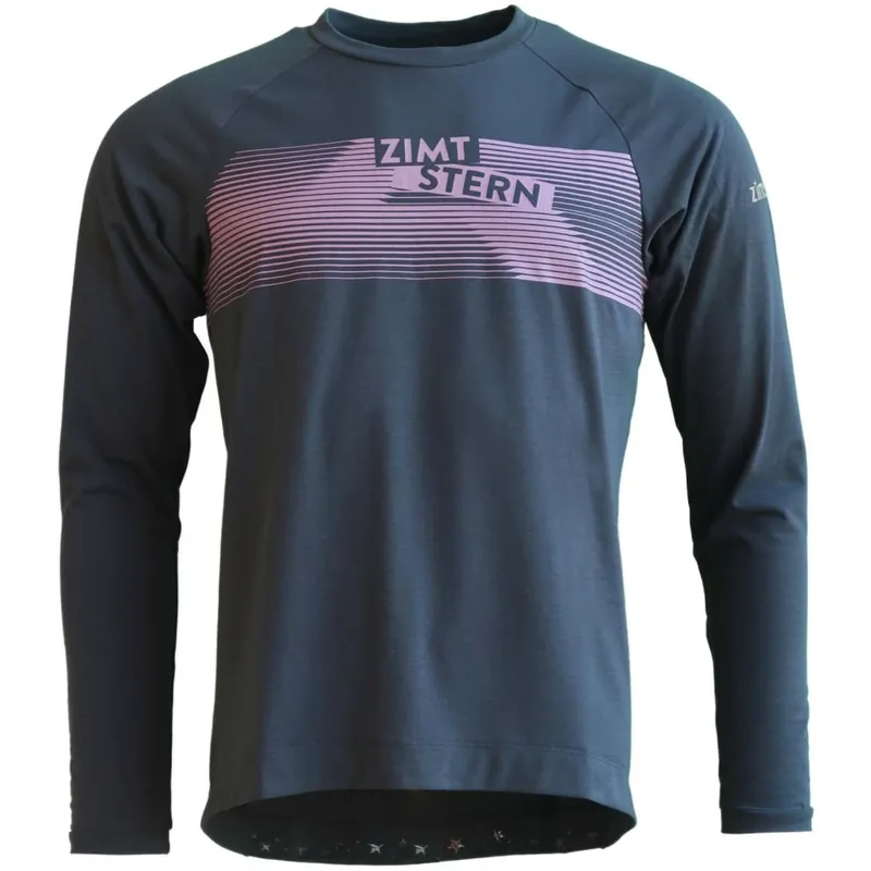Meistverkauft Zimtstern Spunz Langarmtrikot Herren - Dark Navy