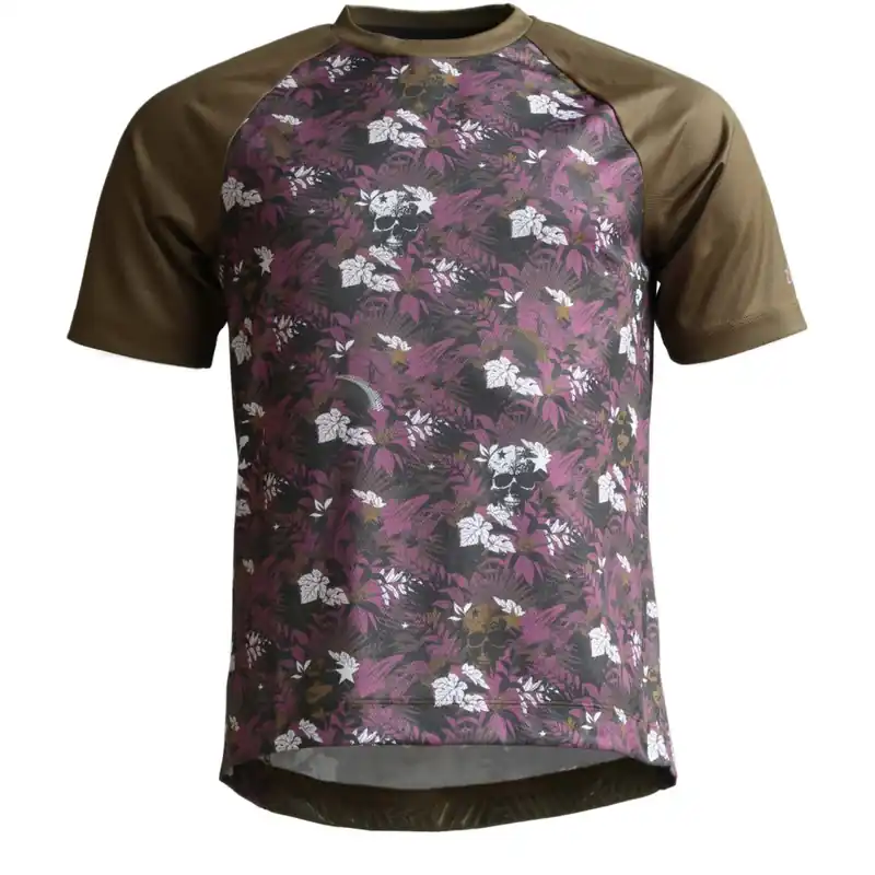 Zimtstern Braapz Kurzarm MTB-Trikot Herren - Military Olive Echt