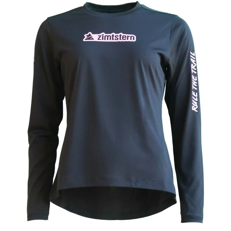 Zimtstern Corez MTB Langarmshirt Damen - Pirate Black Schneller Versand