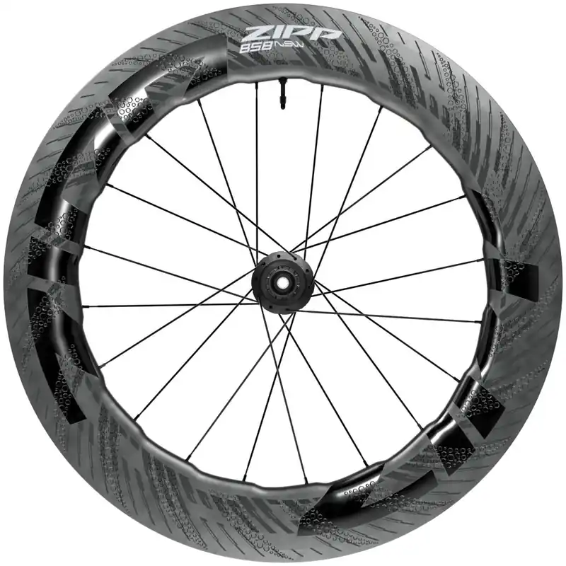 ZIPP 858 NSW Hinterrad (ZR1 SL) - 28" Carbon Hookless Centerlock - 12x142mm - HG Markenprodukt