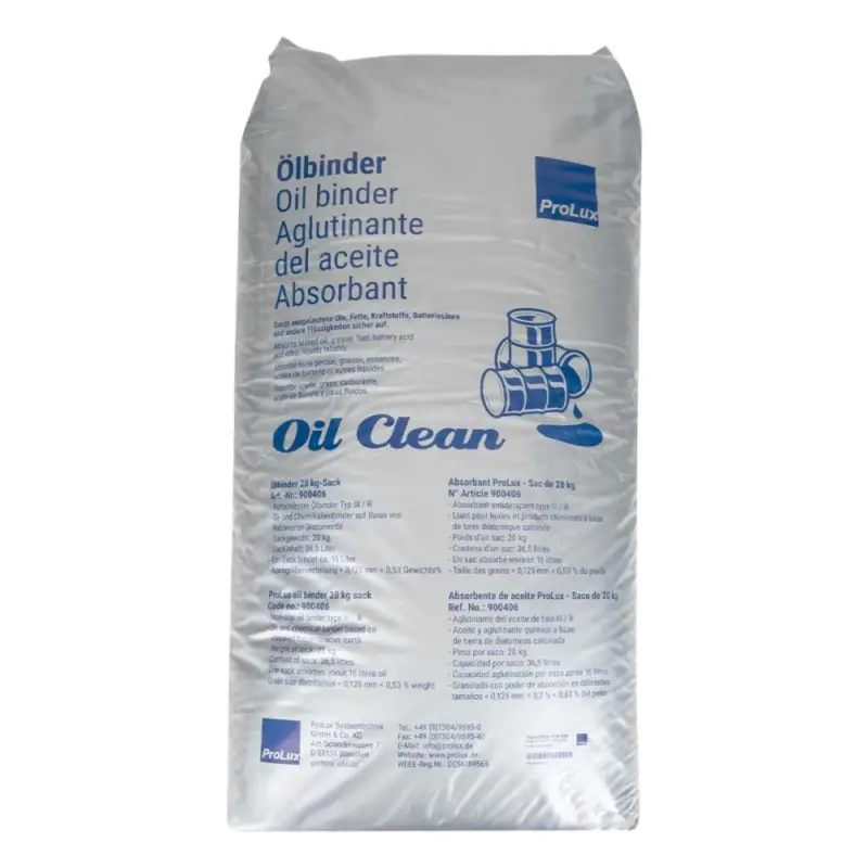 Sonderaktion ProLux-Ölbinder 20 kg-Sack (36 Stück auf Palette)