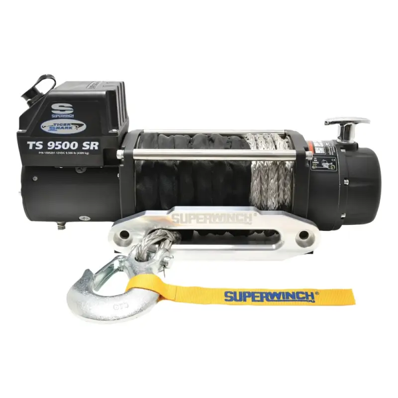 Superwinch Tiger Shark 9500SR, elektrische Seilwinde, 12V Nur Für Kurze Zeit