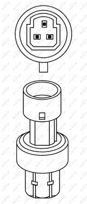 Schnäppchen NRF 38943 - Druckschalter, Klimaanlage