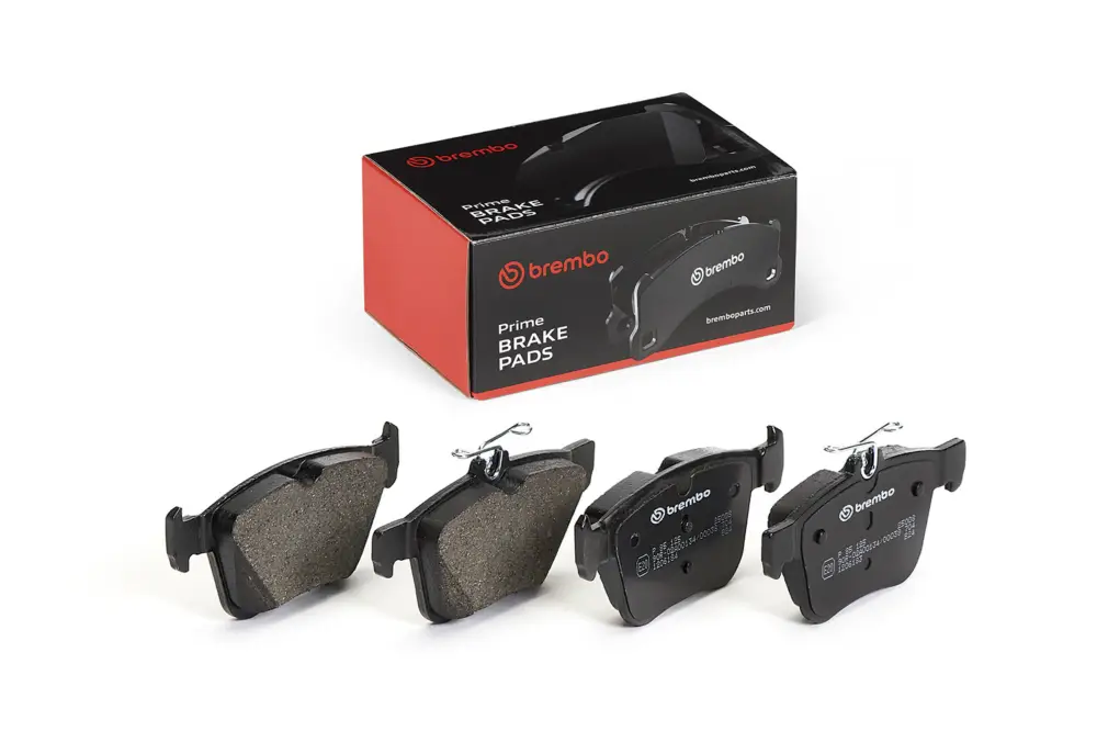BREMBO P 85 125 - Bremsbelagsatz, Scheibenbremse - PRIME LINE Bestpreis