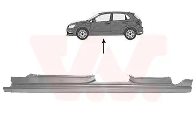 VAN WEZEL 5829104 - Einstiegsblech Sonderangebot