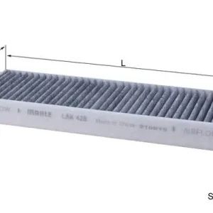 Finale Aktion MAHLE LAK 428/S - Filter, Innenraumluft