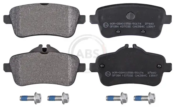 A.B.S. 37940 - Bremsbelagsatz, Scheibenbremse Top-Preis