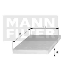 Top-Angebot MANN-FILTER CUK 23 019/1 - Filter, Innenraumluft