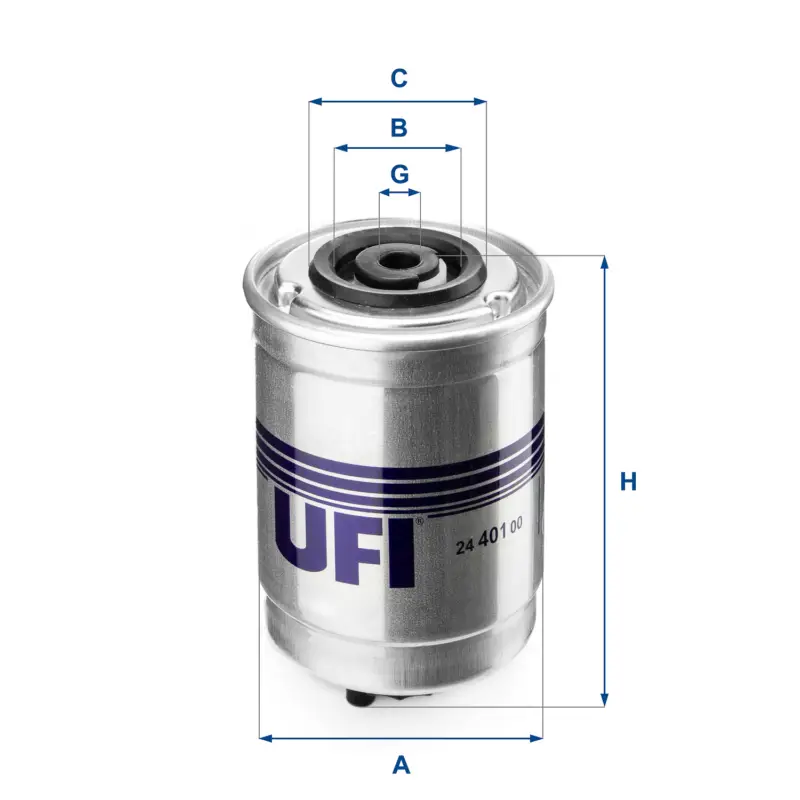 Must-Have UFI 24.401.00 - Kraftstofffilter