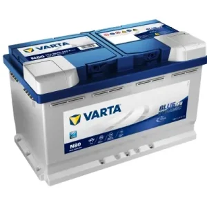 Bestpreis VARTA N80 580500080D842 - Starterbatterie - BLUE dynamic EFB 80Ah 800 A 12 V
