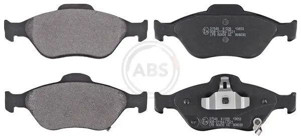 Beliebt A.B.S. 37546 - Bremsbelagsatz, Scheibenbremse