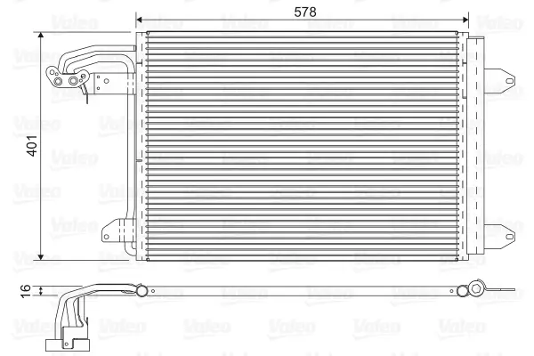 Sichere Zahlung VALEO 817777 - Kondensator, Klimaanlage