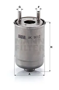 Sonderangebot MANN-FILTER WK 9012 x - Kraftstofffilter