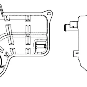 MAHLE CRT 26 000S - Ausgleichsbehälter, Kühlmittel Versand Am Gleichen Tag