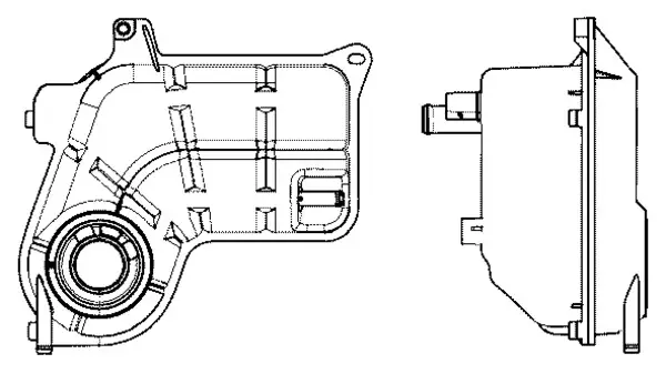 MAHLE CRT 26 000S - Ausgleichsbehälter, Kühlmittel Versand Am Gleichen Tag