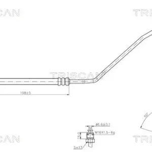 Rabatt TRISCAN 8516 29027 - Hydraulikschlauch, Lenkung