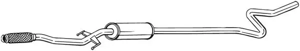BOSAL 292-053 - Mittelschalldämpfer Angebot