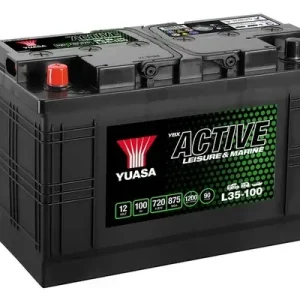 YUASA L35-100 - Starterbatterie - Leisure Batteries 100Ah 720 A 12 V Mega-Angebot