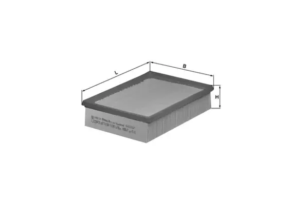 MAHLE LX 343 - Luftfilter Begrenztes Angebot