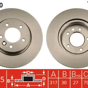 Günstig TRW DF4790 - Bremsscheibe