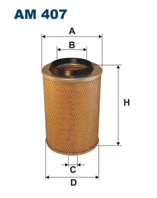 FILTRON AM 407 - Luftfilter Ausverkauf