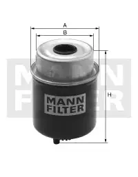 MANN-FILTER WK 8126 - Kraftstofffilter Ausverkauf