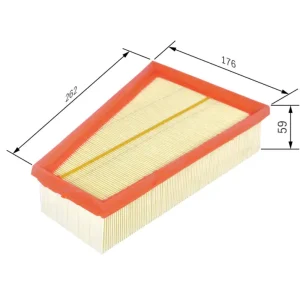 BOSCH F 026 400 380 - Luftfilter Knallerangebot