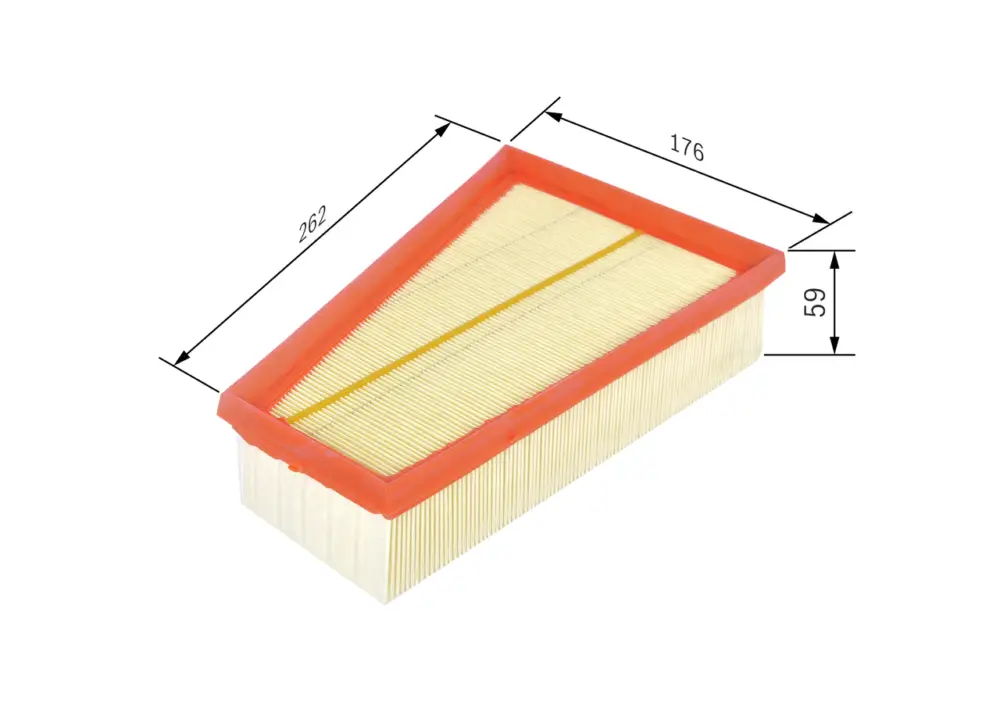 BOSCH F 026 400 380 - Luftfilter Knallerangebot