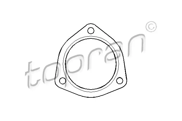 TOPRAN 107 206 - Dichtung, Abgasrohr Saisonangebot