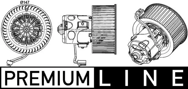 MAHLE AB 151 000P - Innenraumgebläse Nur Für Kurze Zeit