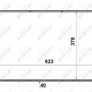 Geprüft NRF 53731 - Kühler, Motorkühlung