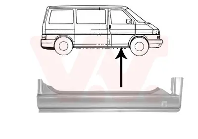 Neuheit VAN WEZEL 5874102 - Einstiegsblech