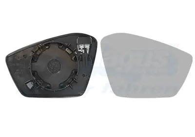 VAN WEZEL 7611838 - Spiegelglas, Außenspiegel - * HAGUS * Neu