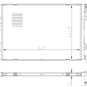NRF 550089 - Kühler, Motorkühlung Günstig