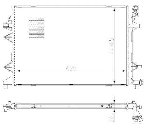 NRF 550089 - Kühler, Motorkühlung Günstig