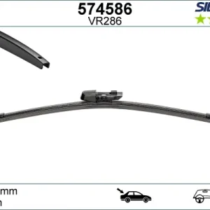 Highlight VALEO VR286 Scheibenwischer 574586 - SILENCIO REAR