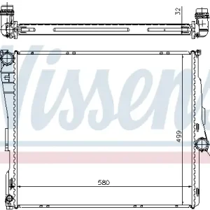 Expressversand NISSENS 60803A - Kühler, Motorkühlung - ** FIRST FIT **