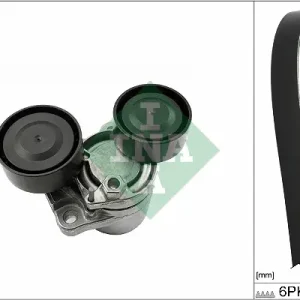 Schaeffler INA 529 0510 10 - Keilrippenriemensatz Knallerangebot
