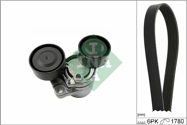 Schaeffler INA 529 0510 10 - Keilrippenriemensatz Knallerangebot