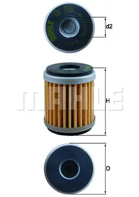 Sonderaktion MAHLE OX 799 - Ölfilter